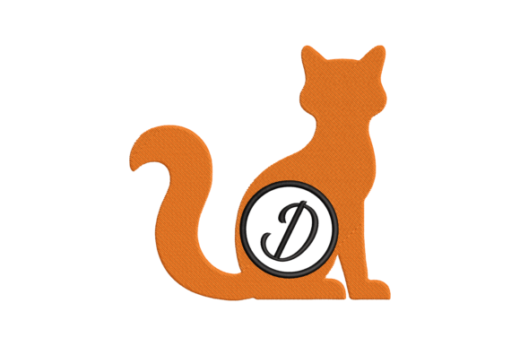 Cat Letter D: A Brand-First Embroidery Design Review