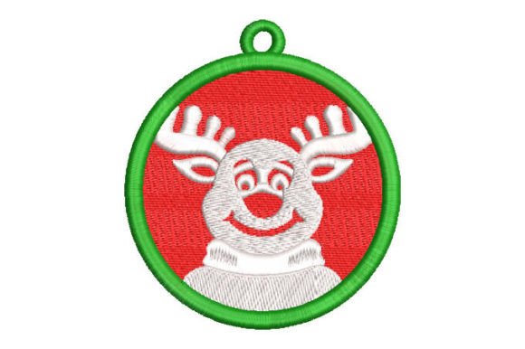 Christmas Reindeer Patch