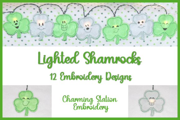 Lighted Shamrocks: A Playful Embroidery Design Worth Your Time